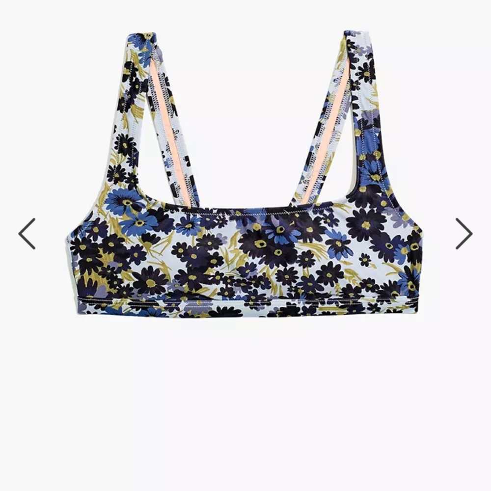 Madewell Second Wave Bikini in Daisy Reverie - Picture 6 of 9